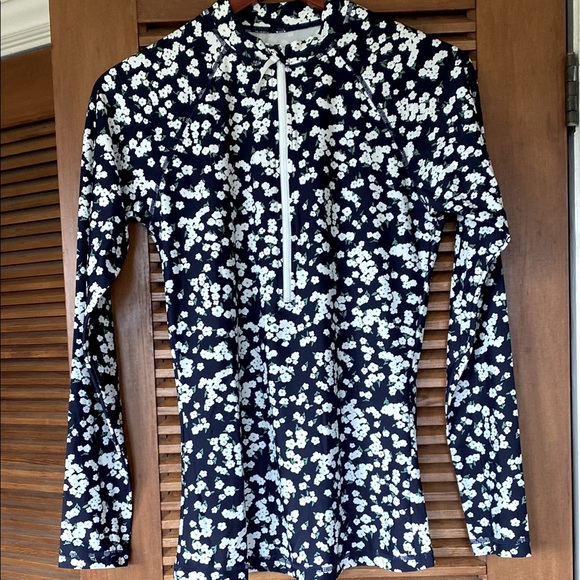 J. Crew Rash Guard Top - Picture 1 of 5